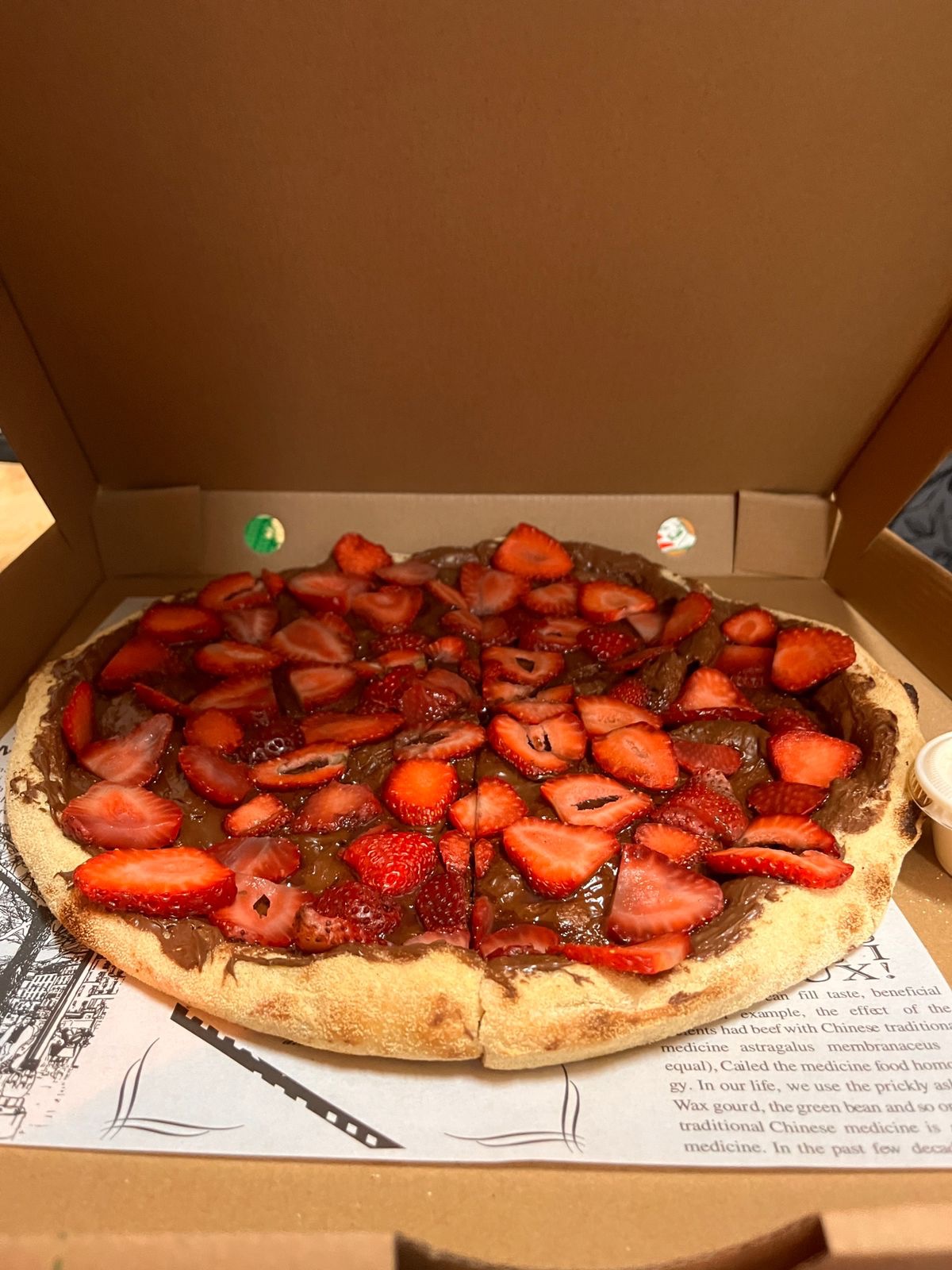 Pizza Dulce Simple