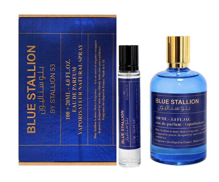 EMPER Stallion Blue + Travel 20ml EDP 100ml Hombre