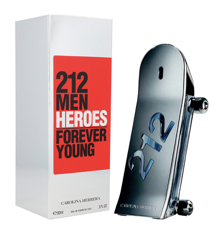 CAROLINA HERRERA 212 Men Heroes EDT 90ml Hombre