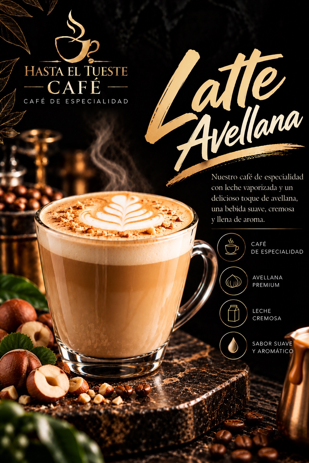 Latte Avellana